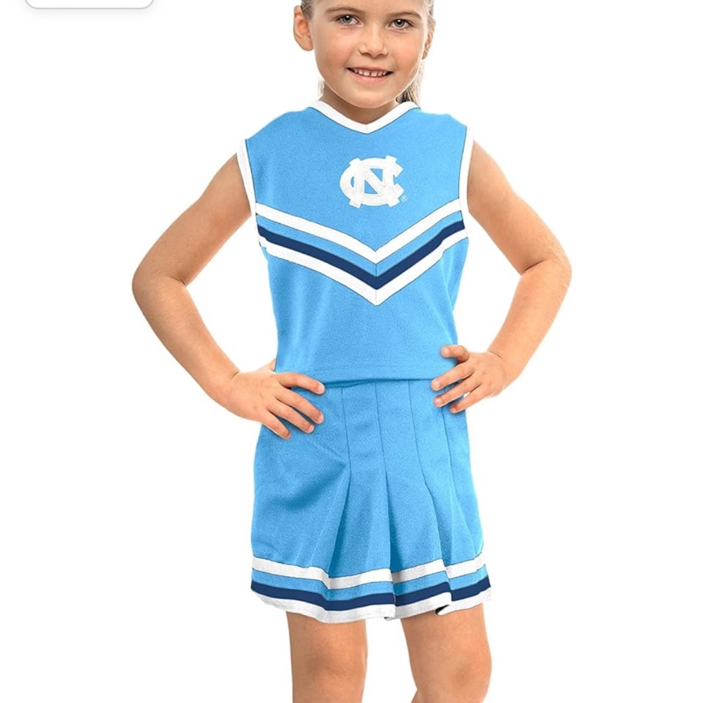 UNC Tarheels Toddler cheerleading uniform